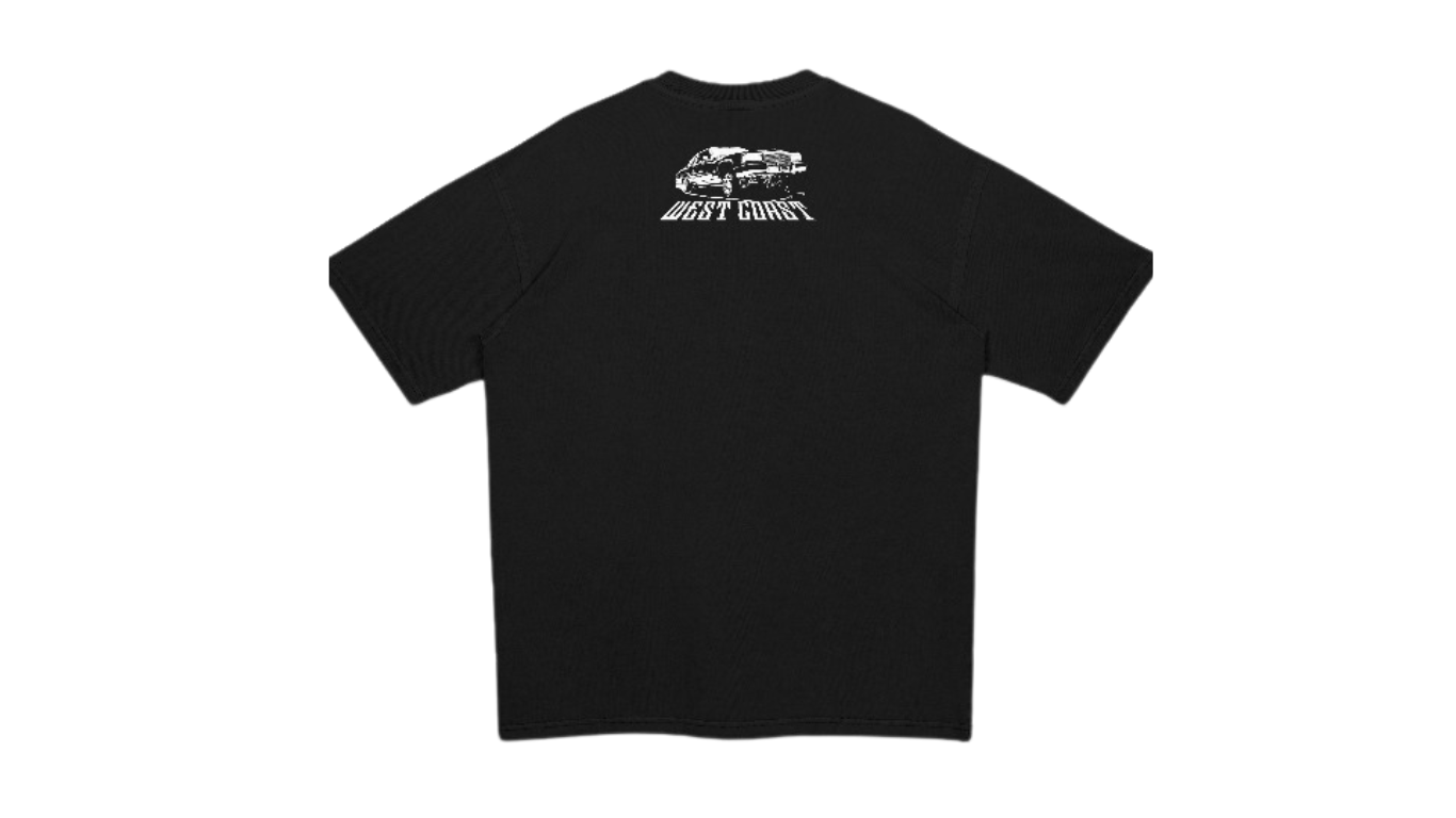 Heavyweight Graphic Tee "West Coast" - Pro Casuals