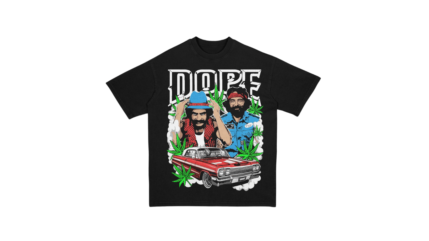 Heavyweight Graphic Tee "DOPE" - Pro Casuals