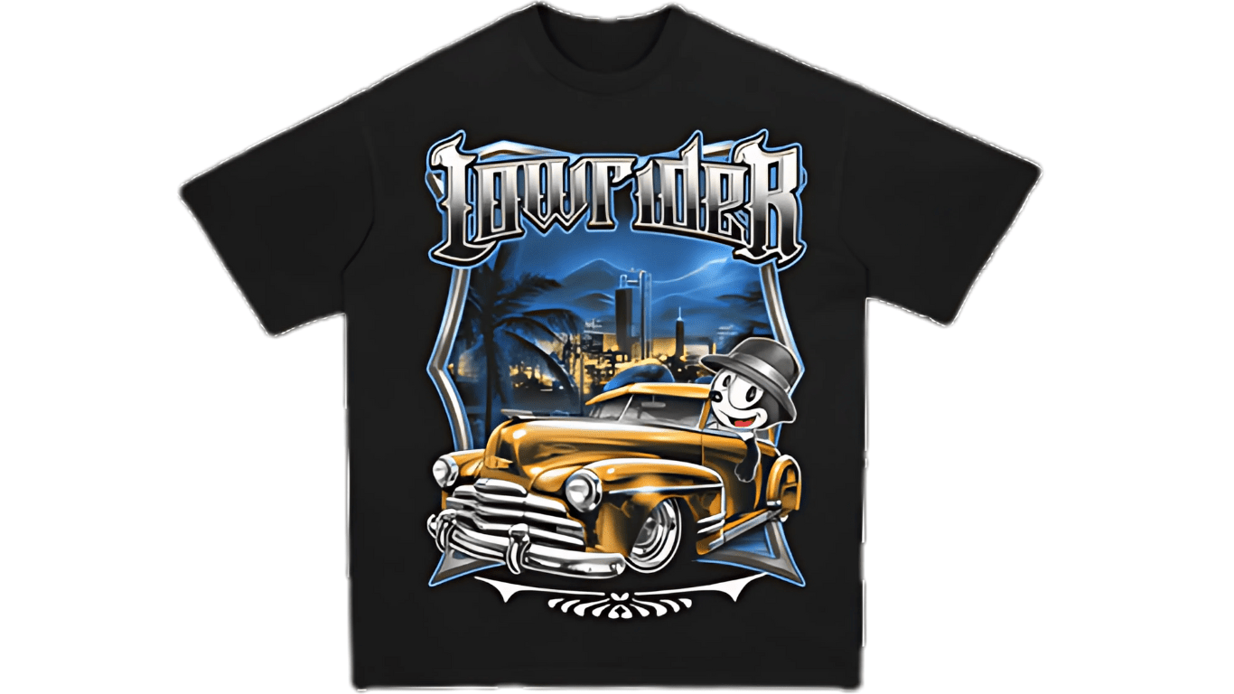 Heavyweight Graphic Tee "Lowrider" - Pro Casuals